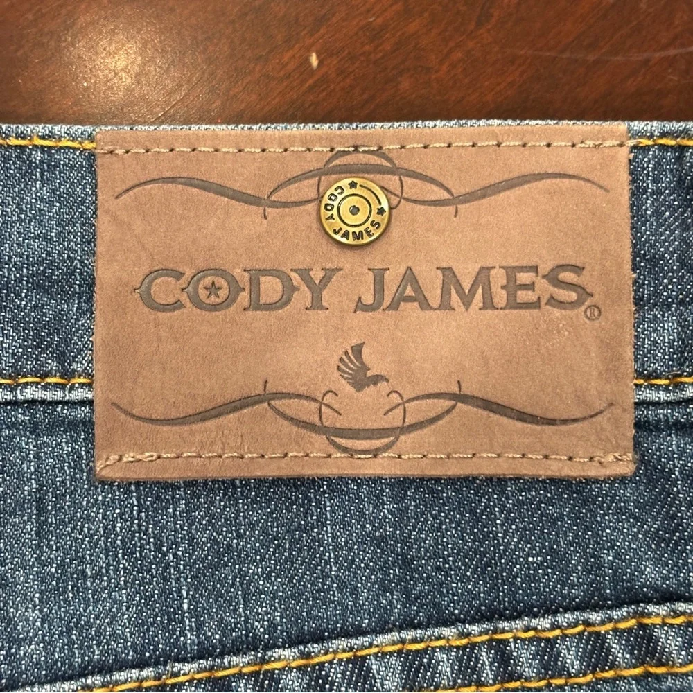 Cody James Men’s Blue Denim Straight Leg Jeans - 34x32 - Picture 3 of 9